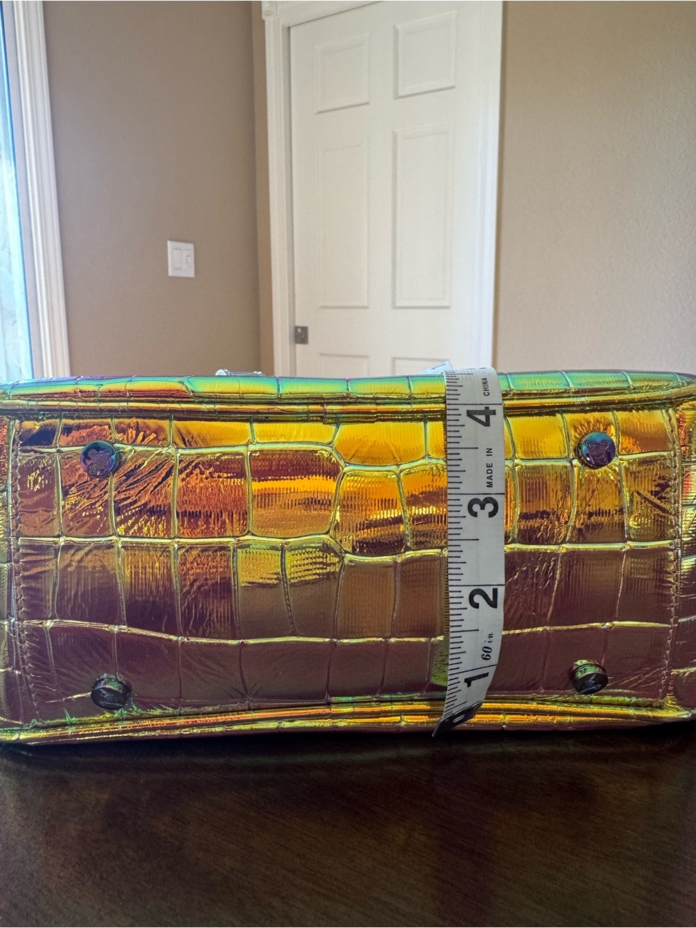 New Vivienne Westwood Orb Yasmine Holographic Purse - Picture 13 of 14